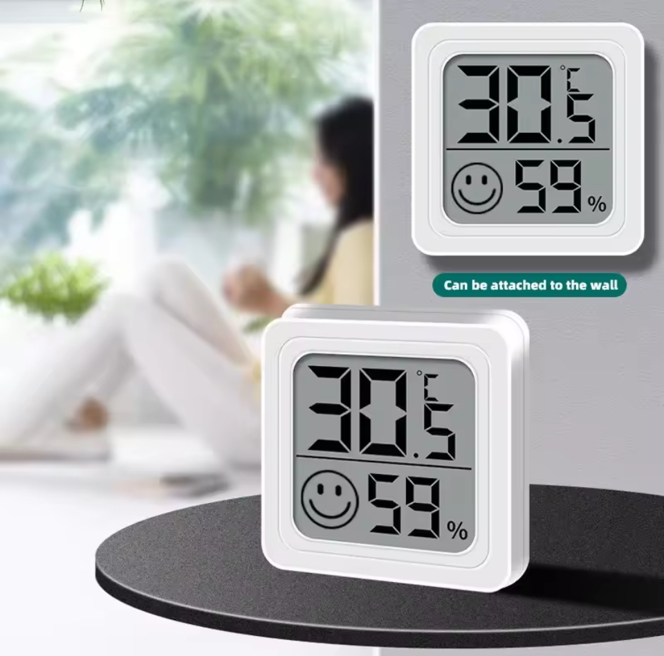 Mini LCD digitálny teplomer a vlhkomer