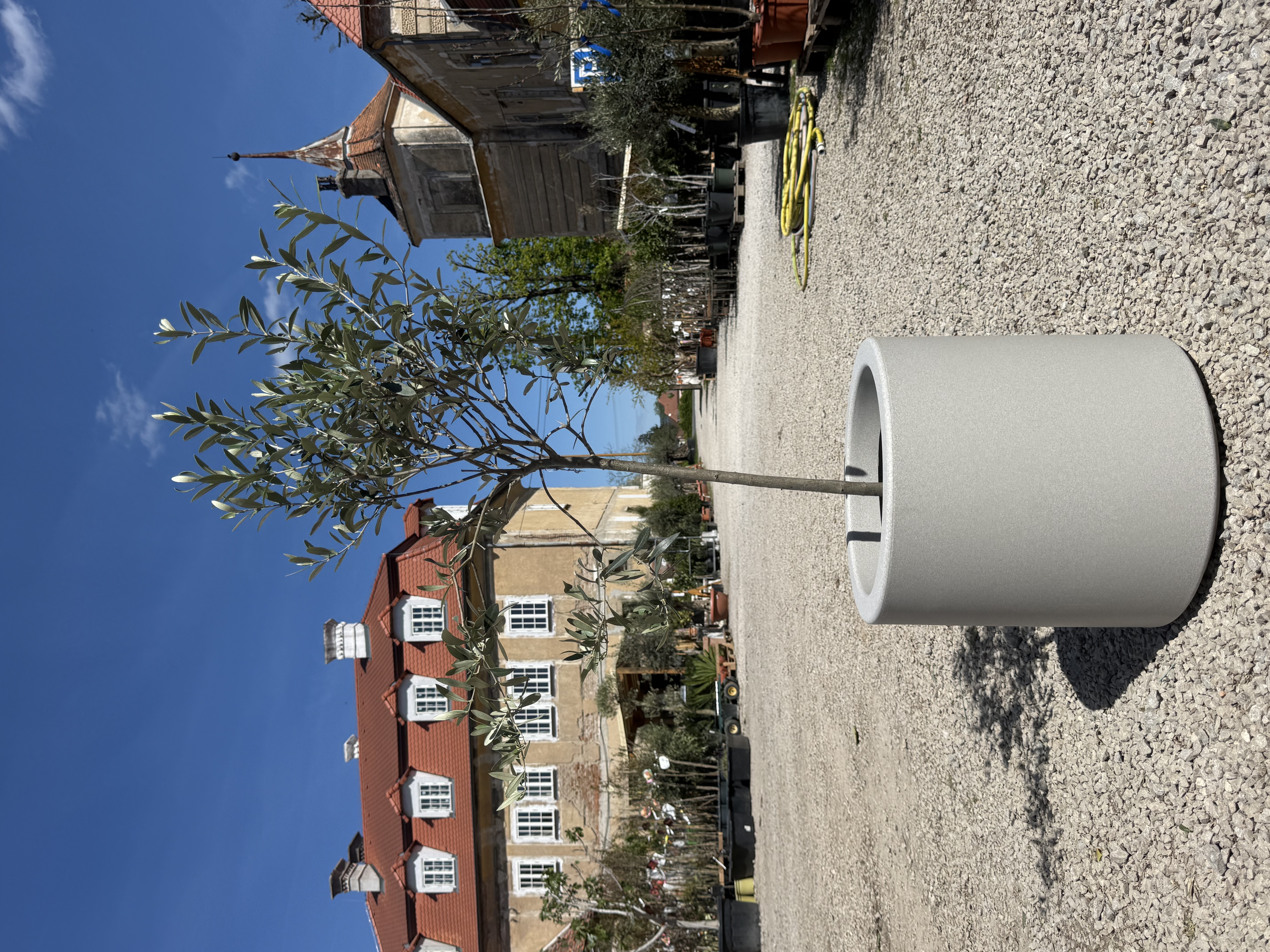 Kvetináč Cilindro šírka 42cm, výška 40cm