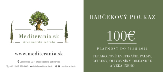 Darčeková poukážka 100€