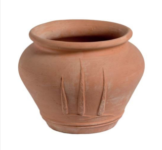 ORCIO COLLINE E CIPRESSI 40cm - terakotový kvetináč