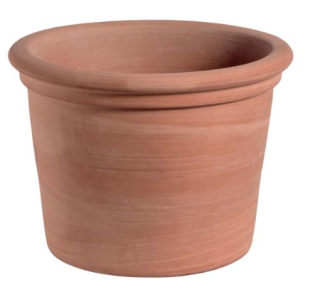 CILINDRO BORDATO TOSCANO 28CM - terakotový kvetináč