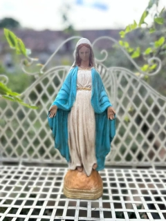 Terakotová ručne maľovaná socha - Panny Márie - výška 37cm